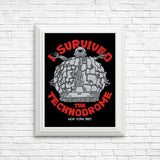 I Survived the Technodrome - Posters & Prints