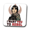 I Want You to Rebel - Coasters