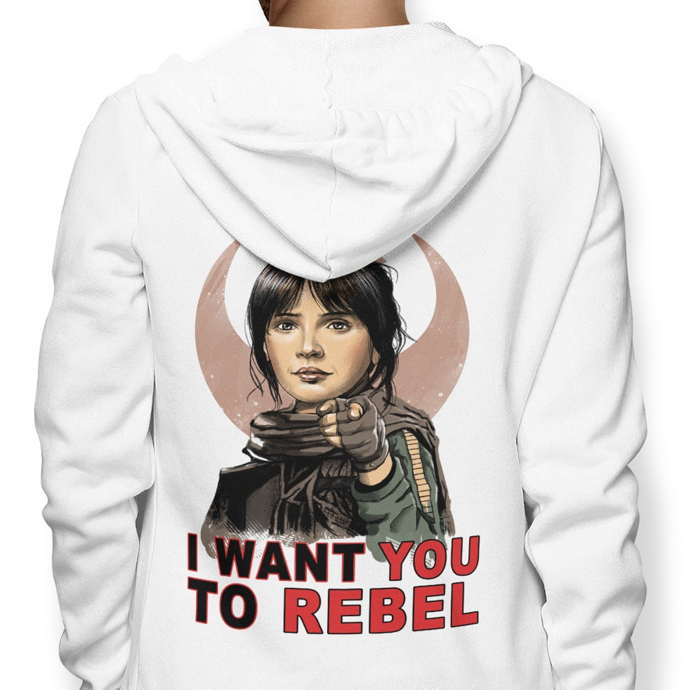 I Want You to Rebel - Hoodie