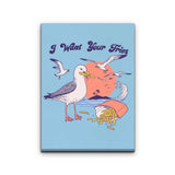 I Want Your Fries - Canvas Print