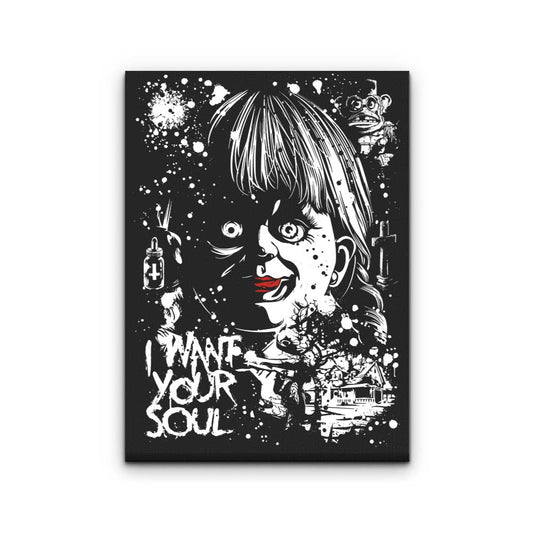 I Want Your Soul - Canvas Print