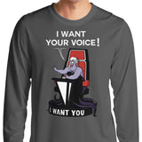 I Want Your Voice - Long Sleeve T-Shirt