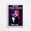 I Want Your Voice - Posters & Prints