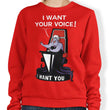 I Want Your Voice - Sweatshirt