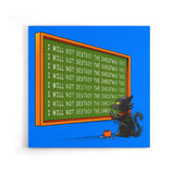 I Will Not Destroy - Canvas Print