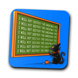 I Will Not Destroy - Coasters