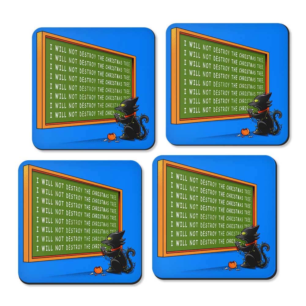 I Will Not Destroy - Coasters