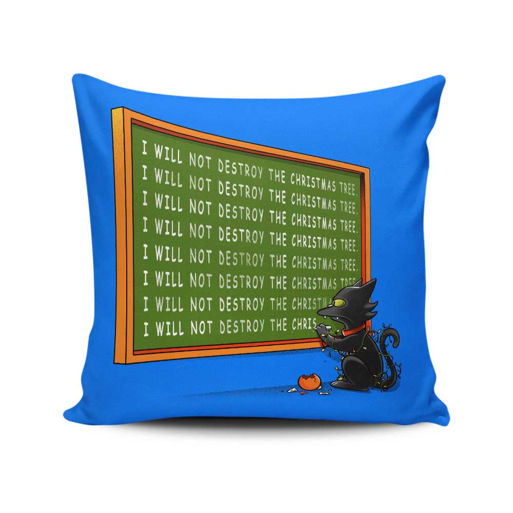 I Will Not Destroy - Throw Pillow
