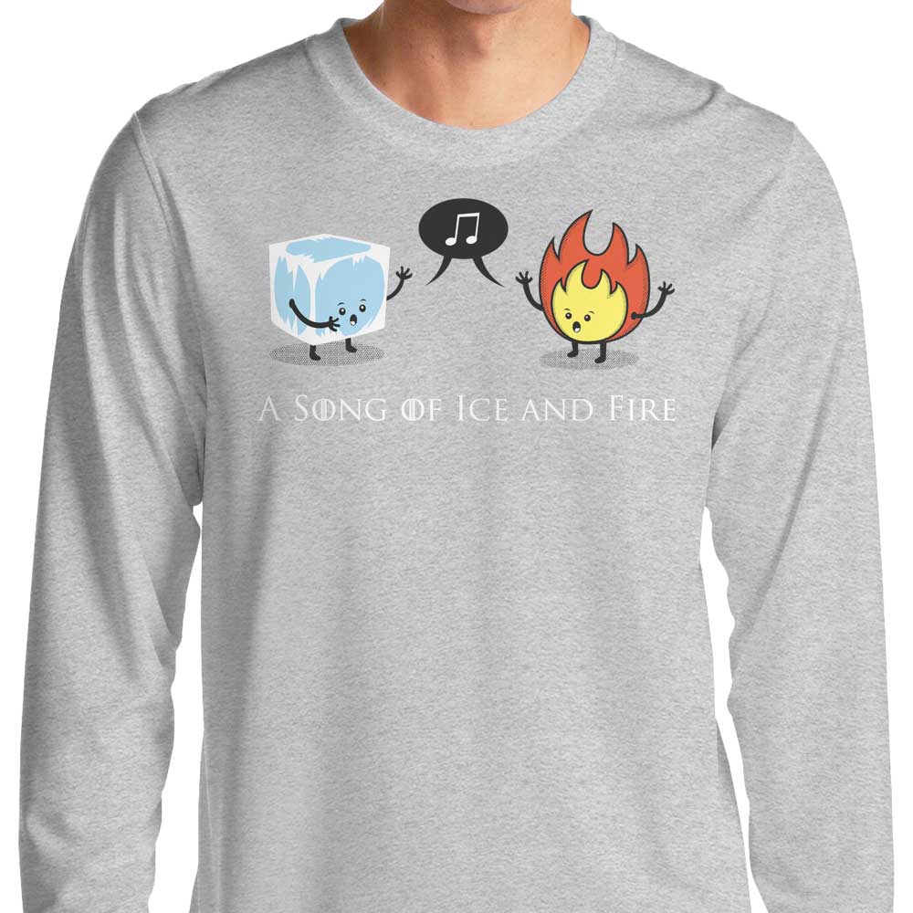 Ice and Fire Duet - Long Sleeve T-Shirt