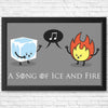 Ice and Fire Duet - Posters & Prints