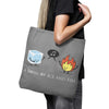 Ice and Fire Duet - Tote Bag