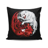 Ice and Fire - Throw Pillow