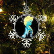 Ice Princess Silhouette - Ornament
