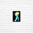 Ice Princess Silhouette - Posters & Prints