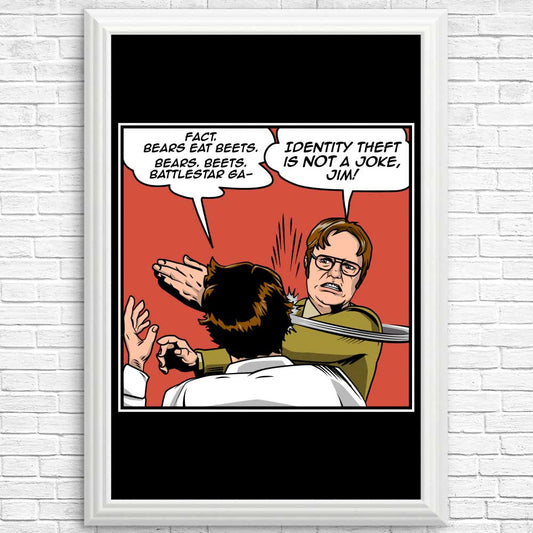 Identity Slap - Posters & Prints