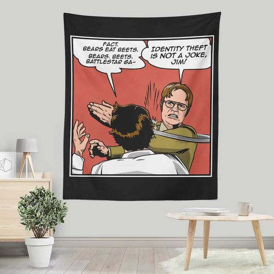 Identity Slap - Wall Tapestry