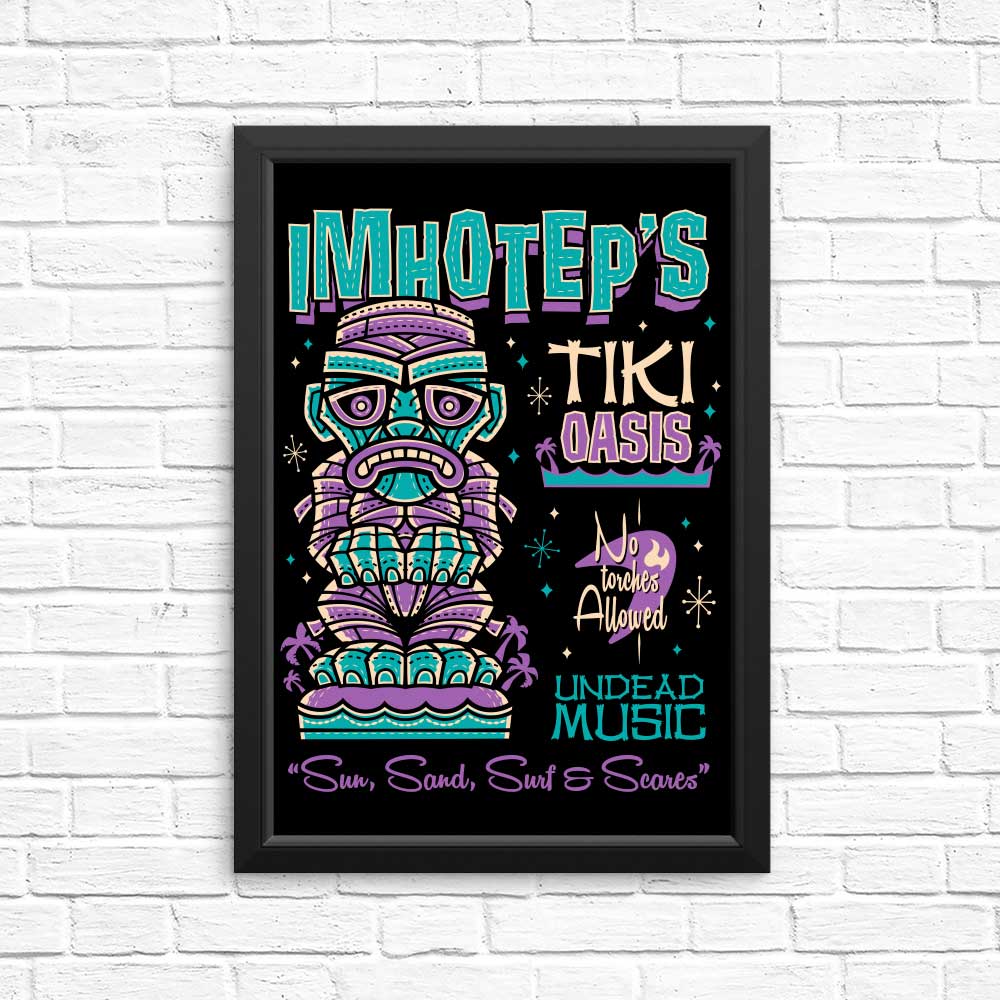 Imhotep Tiki - Posters & Prints