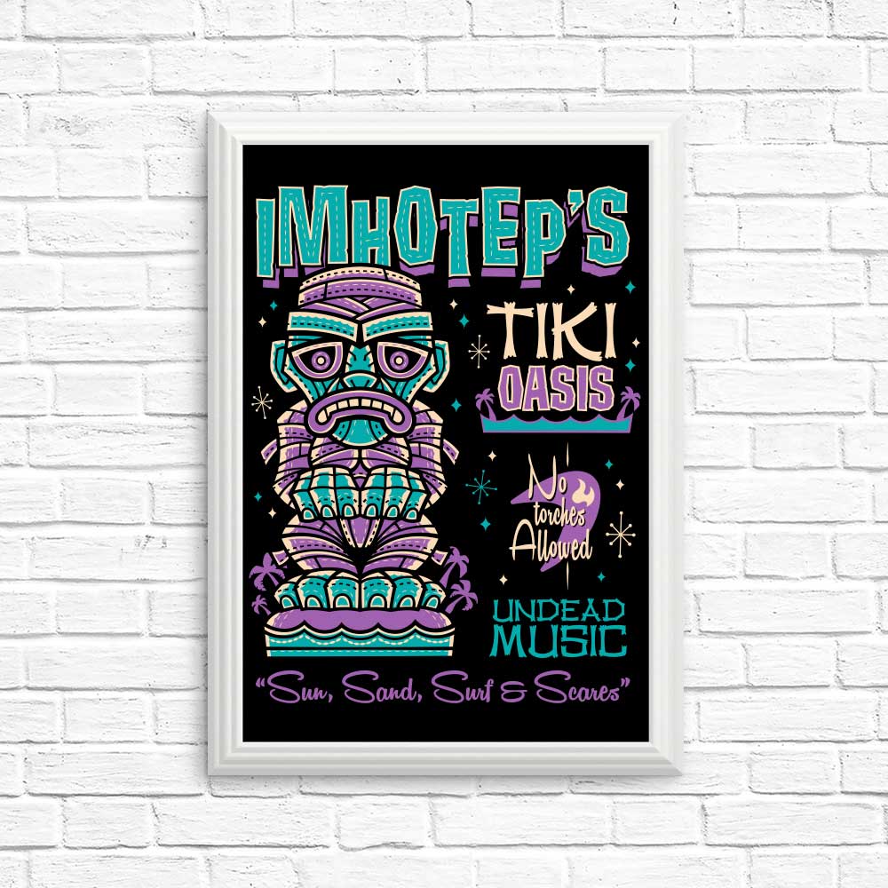 Imhotep Tiki - Posters & Prints