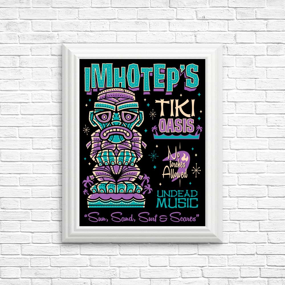 Imhotep Tiki - Posters & Prints