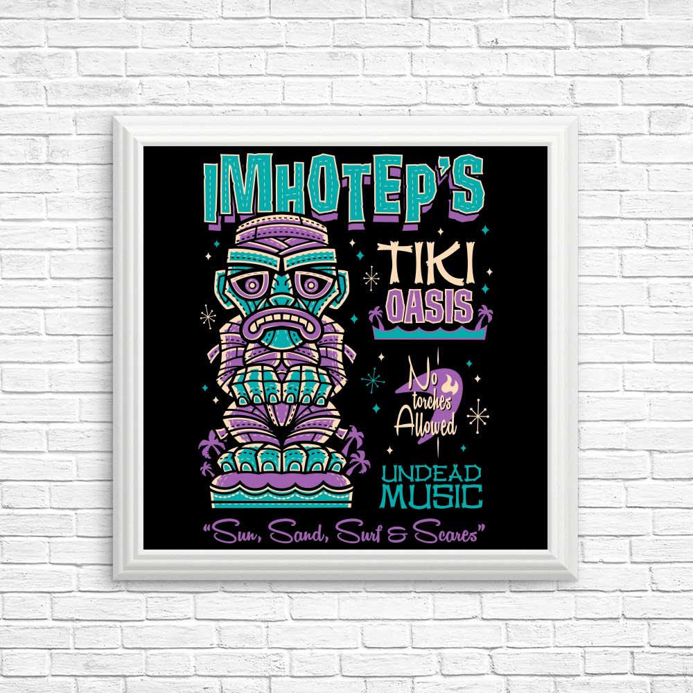Imhotep Tiki - Posters & Prints