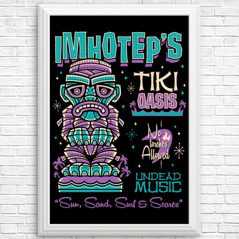 Imhotep Tiki - Posters & Prints
