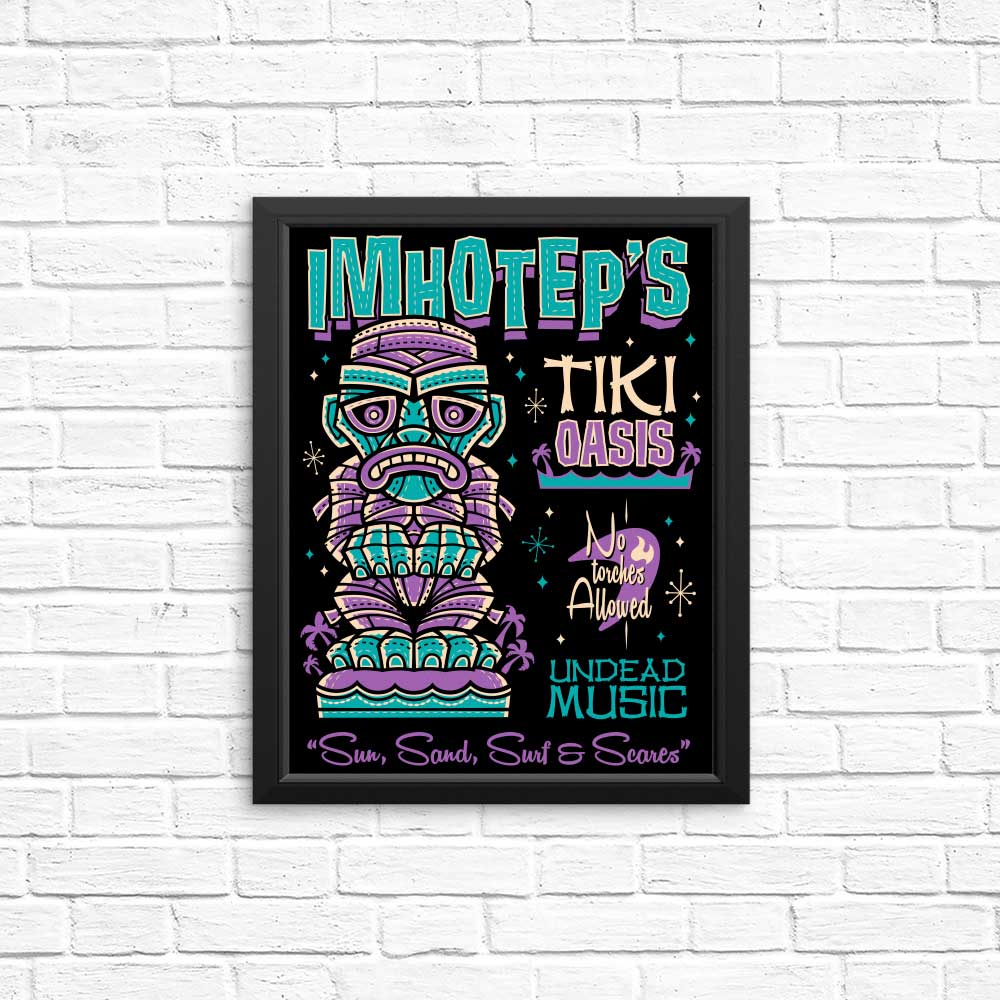 Imhotep Tiki - Posters & Prints