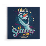 In Summer Tour - Canvas Print