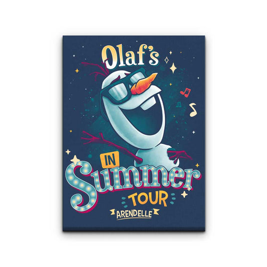 In Summer Tour - Canvas Print
