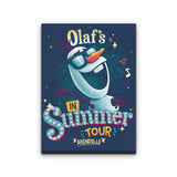In Summer Tour - Canvas Print