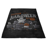 Indoor Halloween - Fleece Blanket