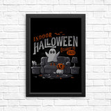 Indoor Halloween - Posters & Prints