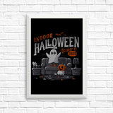 Indoor Halloween - Posters & Prints