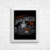 Indoor Halloween - Posters & Prints