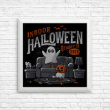 Indoor Halloween - Posters & Prints