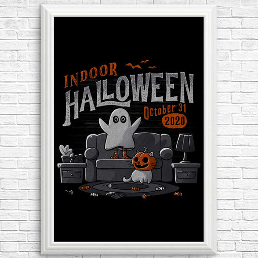 Indoor Halloween - Posters & Prints