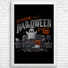 Indoor Halloween - Posters & Prints