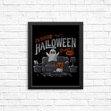 Indoor Halloween - Posters & Prints