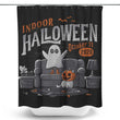 Indoor Halloween - Shower Curtain