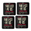 Infected Tour - Coasters