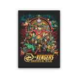 Infini-D War - Canvas Print