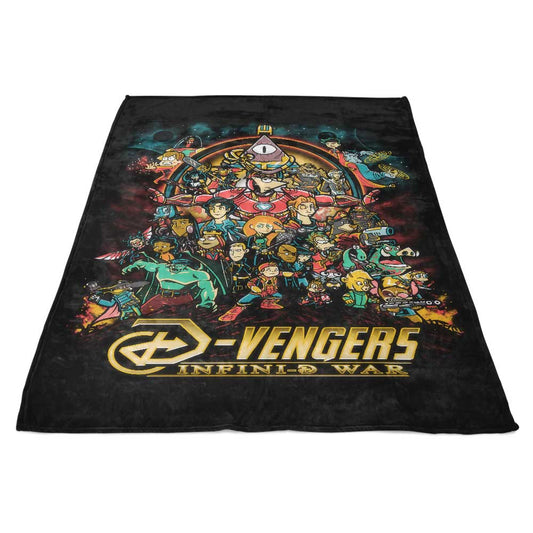 Infini-D War - Fleece Blanket