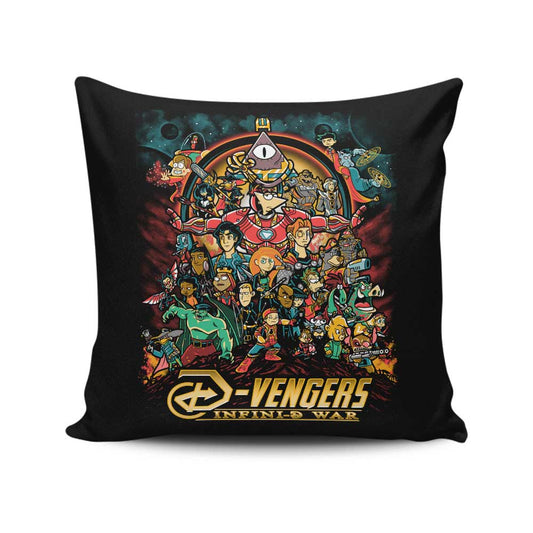 Infini-D War - Throw Pillow