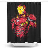 Infinite Iron - Shower Curtain