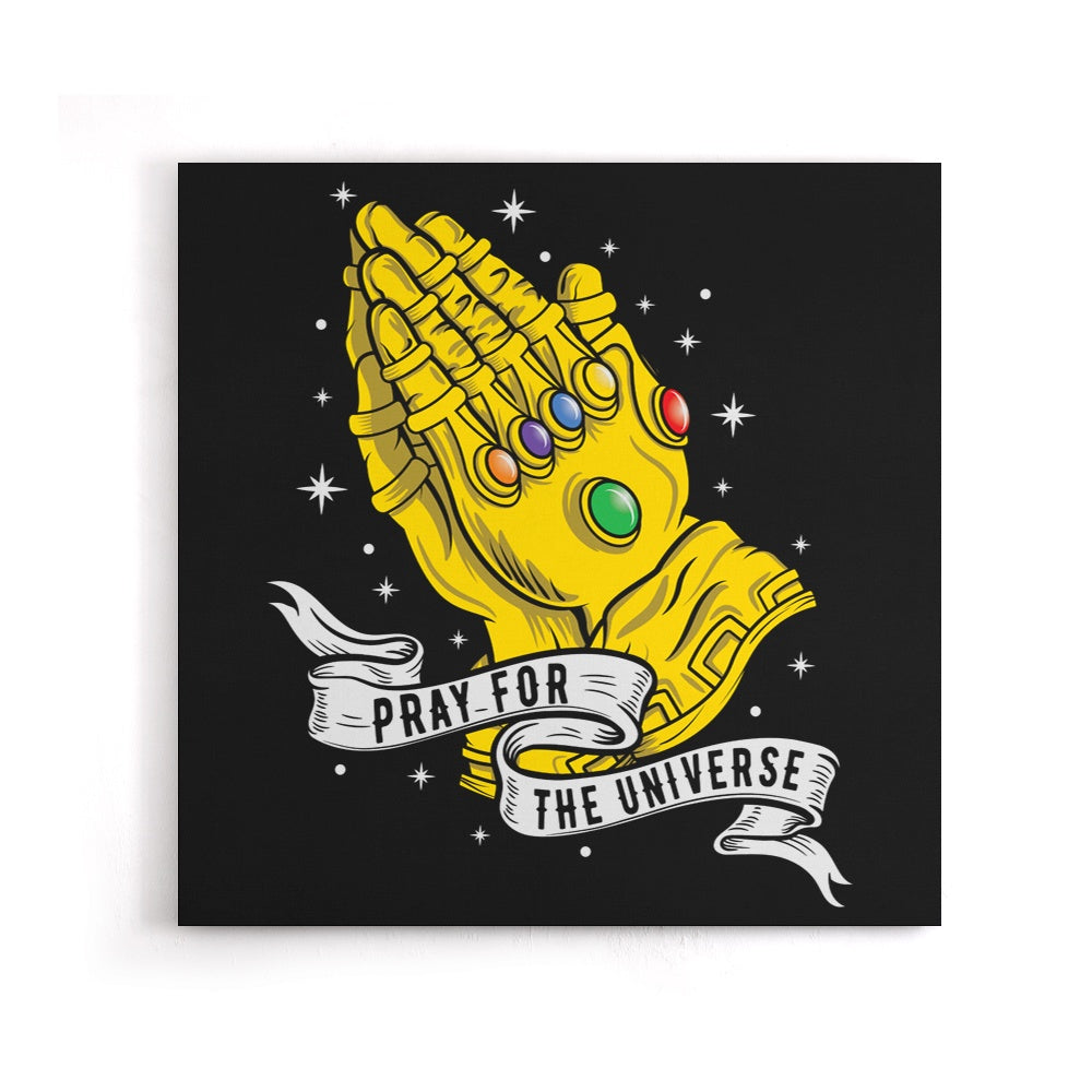 Infinite Prayer - Canvas Print – Once Upon a Tee