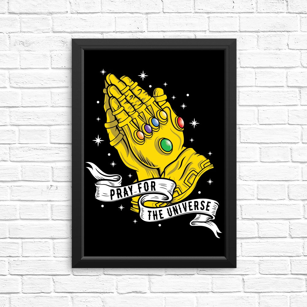 Infinite Prayer - Posters & Prints