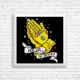 Infinite Prayer - Posters & Prints