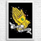 Infinite Prayer - Posters & Prints