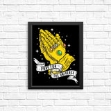 Infinite Prayer - Posters & Prints