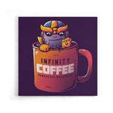 Infinity Coffee - Canvas Print