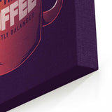 Infinity Coffee - Canvas Print
